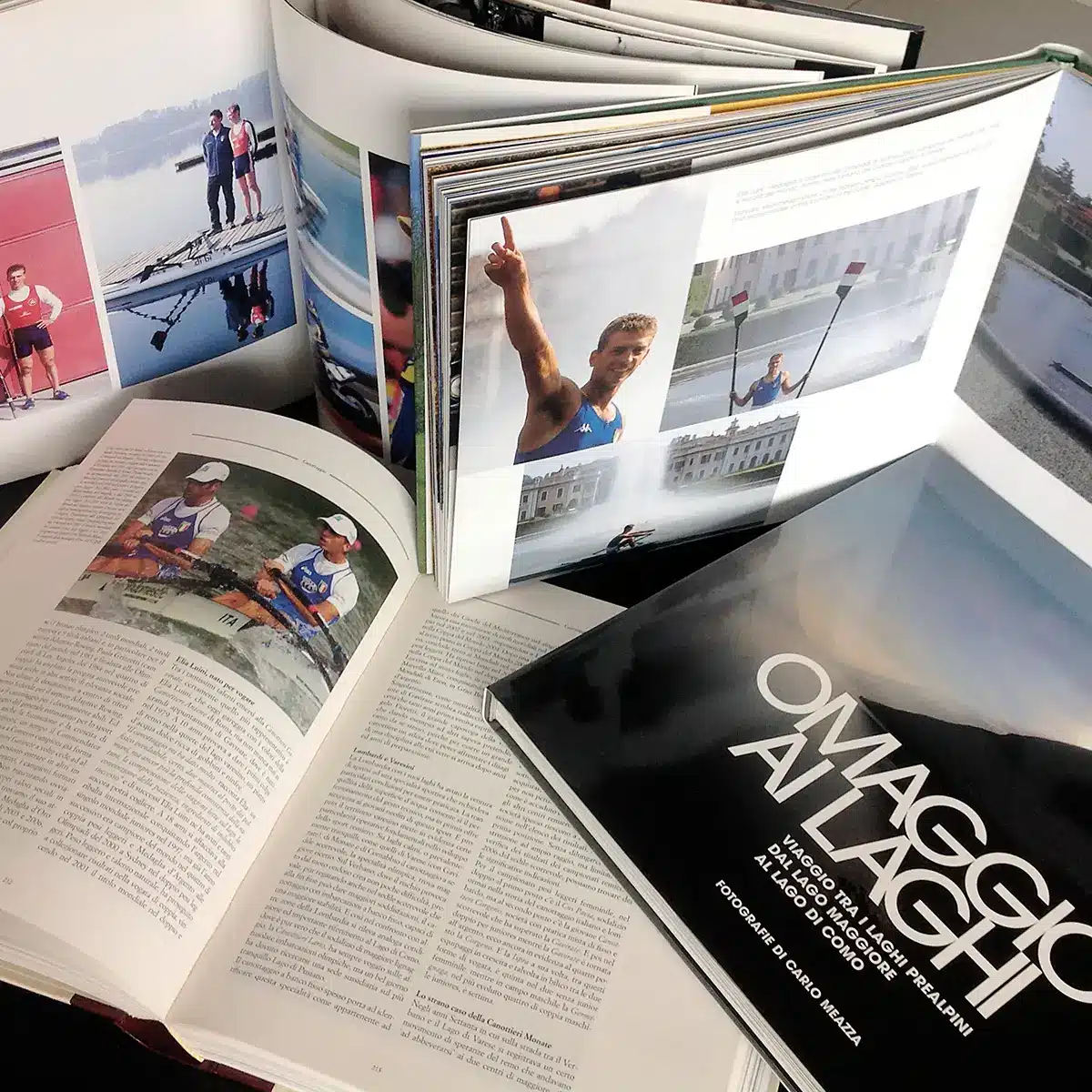 Catalogo e riviste personalizzate per atleta di Varese